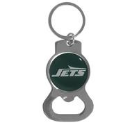 Siskiyou NFL Sports Fan Shop New York Jets Bottle Opener Key Chain One Size Team Color