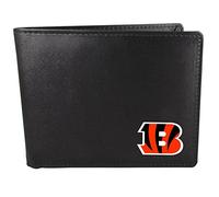 Siskiyou NFL Sports Mens Cincinnati Bengals Bi-fold Wallet One Size Black