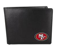 Siskiyou NFL Sports Mens Leather San Francisco 49ers Bi-fold Wallet One Size Black