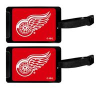 Siskiyou NHL Detroit Red Wings® Luggage Tag, 2 pk, Black