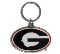 Siskiyou Sports NCAA Chrome and Enameled Key Chain