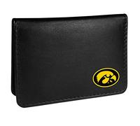 Siskiyou Sports NCAA Iowa Hawkeyes Unisex Weekend Bi-fold Wallet, Black, One Size