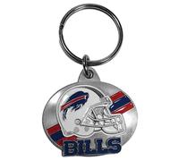 Siskiyou Sports NFL Buffalo Bills Oval Carved Key Chain, Metal
