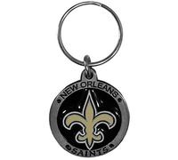 Siskiyou Sports NFL Fan Shop New Orleans Saints Carved Zinc Key Chain One Size Team Color