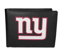 Siskiyou Sports NFL Mens New York Giants Bi-fold Wallet Large Logo One Size Black