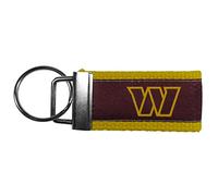 Siskiyou Sports NFL Washington Commanders Woven Key Chain, One Size, Team Colors