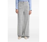 Sisley button-fastening pleated pants - Grey 42