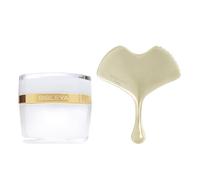 Sisley Paris Sisleya L'Integral Anti-Age & Ginkgo Gua Sha Duo | Sisleya Anti-Aging Face Moisturizer (50 mL) & Face and Neck Massage Tool