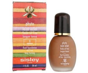 Sisley Phyto Teint Eclat Fluid Foundation Shade # 6 Amber 30ml