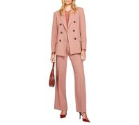Sisley Women's 2KVXLW01C Jacket, Antique Pink 33A, 38, Antique Pink 33a