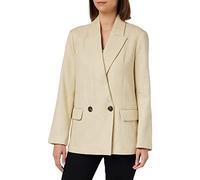 Sisley Women's 2PZPLW00Z Jacket, Beige 902, 38, Beige 902, 12