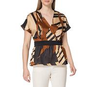 Sisley Women's Blouse 5XHQ5QEI6, Multicolor 83n, Medium