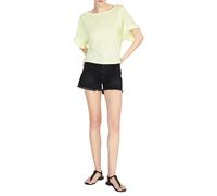 Sisley Women's T-Shirt 3wgql103b, Yellow 3k0, S