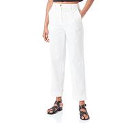 Sisley Women's Trousers 4IMNLF01B Shorts, White 074, 38