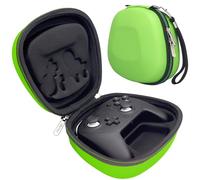 sisma Carry Case Compatible with Nintendo Switch & Switch 2 Pro Controller (2025), Hard Shell Travel Protective Case Portable Carrying Bag -Green