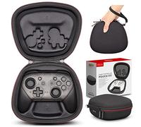 sisma Carry Case for Switch/Switch 2 Pro Controller (2025), Hard Shell Travel Protective Case All-Around Protection Portable Carrying Bag