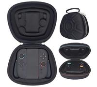 sisma Protective Case Compatible with Nintendo Joy-Con 2 & Grip, Hard Shell Switch 2 Controllers Holder Joycon2 Portable Travel Carrying Pouch, Black