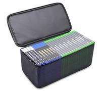 sisma Video Games Storage Case - Compatible with Xbox PS5 PS4, Holds Around 23-27 Game Discs, Games Holder Organiser Home Safekeeping Portable Travel Carrying Bag