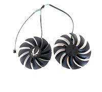 SISS Graphics Card Fan, Video Card, Graphics Card Fan for ZOTAC GAMING RTX 3070 Twin Edge, Set 2x, GA92S2U, GAA8S2U (Set A+B)