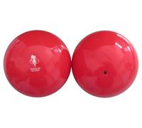 SISSEL Franklin Universal Mini Ball Set - Soft Massage Balls for Fascia Release, Trigger Point Therapy & Stretching - Adjustable Pressure, Red Pair 7cm