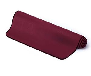 SISSEL® Pilates & Yoga Mat - Skid-Proof Exercise Mat for Pilates, Yoga & Home Workouts - PVC with Fabric Border, Easy-Clean & Portable
