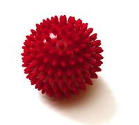SISSEL® Spiky Massage Ball Set (9 cm, Red) x 2 Balls - Targeted Trigger Point & Myofascial Release for Feet, Arms & Muscle Tension Relief - Reflexology & Physio Use