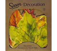 Sisson Distribution Parchment Paper Leaves for Cheese & Charcuterie Boards - Pack of 20 (Artist Leaves)