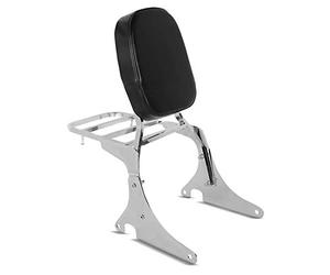 Sissy bar + luggage rack compatible with Kawasaki VN 800/ Classic chrome