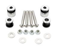 Sissy Bar Rack Docking Hardware Kit Compatible With Softail 2000-2017 FLSTC FXSTSB FLSTN FXSTC Detachable Sissy Bar Rack