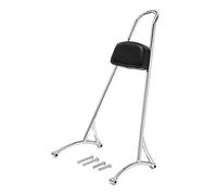Sissy Bar Tall compatible with Harley Davidson Sportster 1200 Custom 04-20 chrome