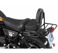 Sissy bar with rack black for Moto Guzzi V 9 Bobber (long