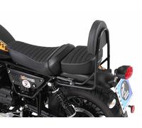 Sissy bar without luggage rack, black, for Moto Guzzi V9 Bobber (long).