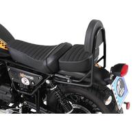 Sissy bar without luggage rack, black, for Moto Guzzi V9 Bobber/Special Edition