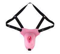 Sissy Silicone Chastity Cage Pants Male Cock Cage Chastity Devices Penis Adult Toys Bondage Gear Erection Control Cross Dressing Simulation Sex Toys for Men