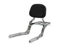 Sissybar Backrest and Luggage Rack for Honda Shadow Aero VT750C 2004-2023 (Chrome Finished)