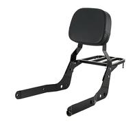 Sissybar Backrest and Luggage Rack for Honda Shadow Aero VT750C 2004-2025 (Black Finished)