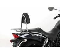 Sissybar with rack chrome for Hyosung GV 650 i Aquilia (2006-2011)