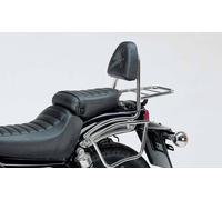 Sissybar with rack chrome for Kawasaki EL 250 (1994)/EL 252 (1996-2003)