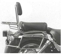 Sissybar without luggage rack chrome for Suzuki VL 125/250 Intruder (1999-2007)