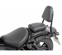 Sissybar without luggage rack (tube version) black for Honda CMX 1100 Rebel/