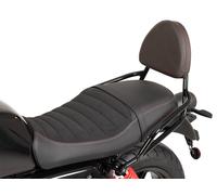 Sissybar without rack black/brown for Moto Guzzi V7 Stone Special Edition