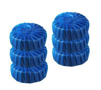 Sistan 6pcs Toilet Cistern Cleaner Block Tablets Anticlean Kill Bacteria Stain Germ Killer Household Essentials