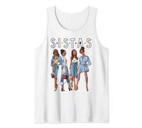 Sistas Afro Women Together Melanin Black Women Tank Top