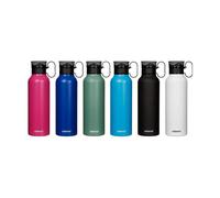 Sistema 600ml Stainless Steel Water Sports Bottle. Random Colour Sistema Multicolor