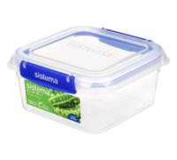 Sistema 886507 Klip It Plus Square Container Food Storage, Polypropy (US IMPORT)