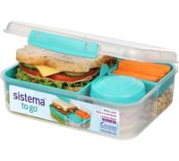 Sistema TO GO Bento Lunch | 1.65 L | School Box With L, Minty Teal