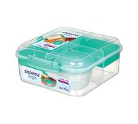 Sistema Bento Cube Lunch Box Yoghurt Fruit Pot BPA Free Food Container 1.25L