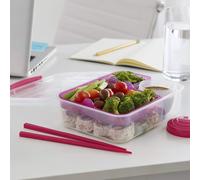 Sistema Bento to Go Lunch Box Yoghurt Fruit Pot 1.25 L Assorted Colours