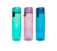 Sistema Borraccia Flip Top, Tritan, Trasparente, Lt 1, 1Lt