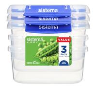 Sistema Food Storage Containers, 1.15L 3 Pack